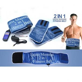 Sauna Massage Fitness 2 in 1 Belt